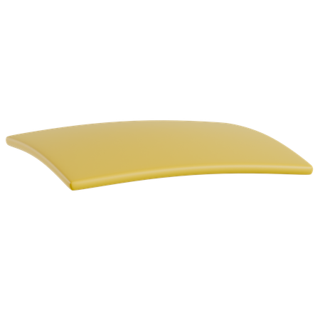 Cheese Slice  3D Icon