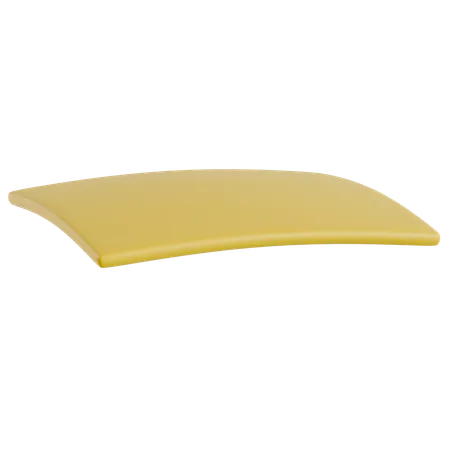 Cheese Slice  3D Icon