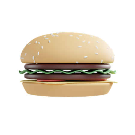 Cheeseburger  3D Icon