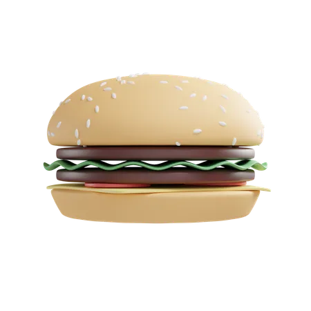 Cheeseburger  3D Icon