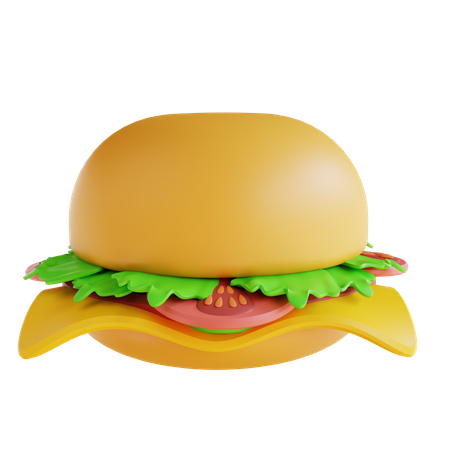 Cheeseburger  3D Icon