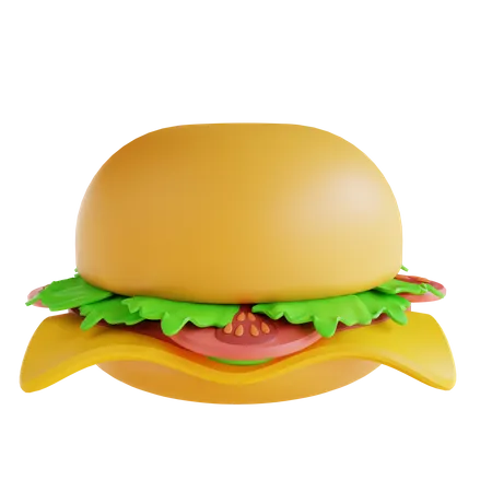 Cheeseburger  3D Icon