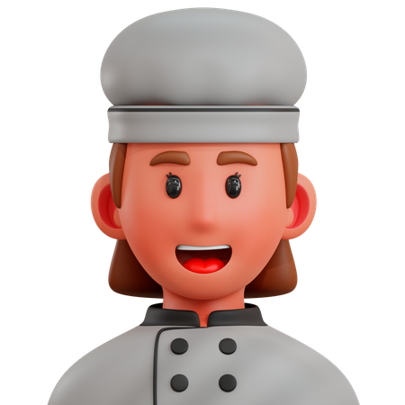 Chef  3D Illustration