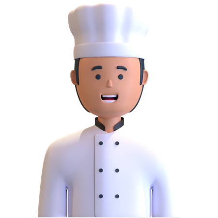 Chef  3D Illustration