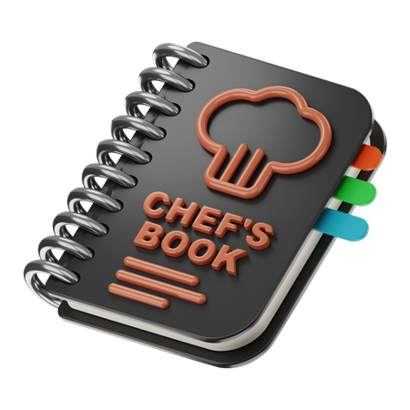 Chef Cookbook  3D Icon