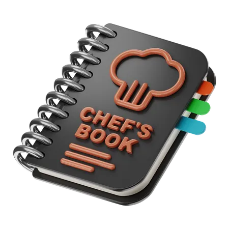 Chef Cookbook  3D Icon