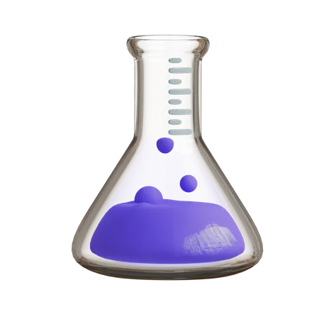 Chemical Flask  3D Icon