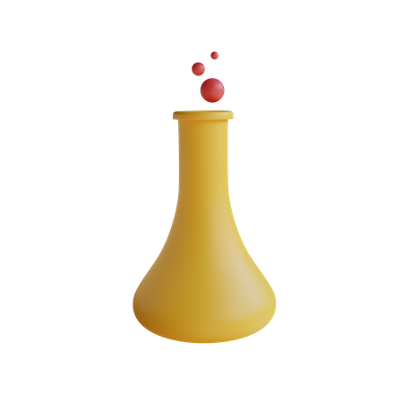 Chemische Flasche  3D Icon