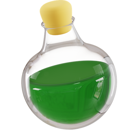 Chemische Flasche  3D Icon