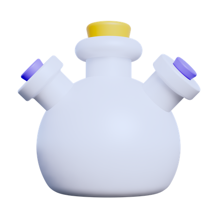 Chemische Flasche  3D Icon