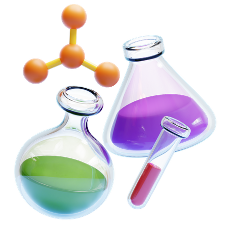 CHEMISTRY  3D Icon