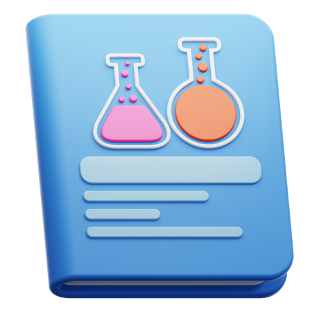 Chemistry book  3D Icon