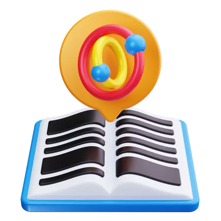 Chemistry Book  3D Icon