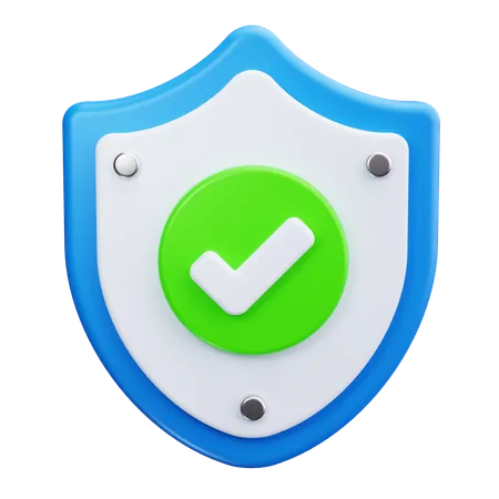 Comprobar seguridad  3D Icon