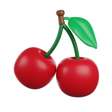 Cherry  3D Icon