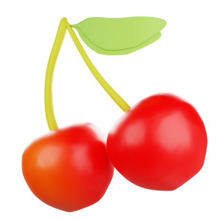 Cherry  3D Icon