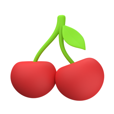 Cherry  3D Icon