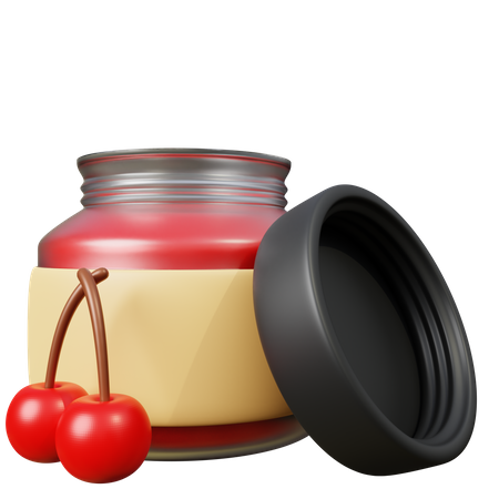 Cherry Jam  3D Icon