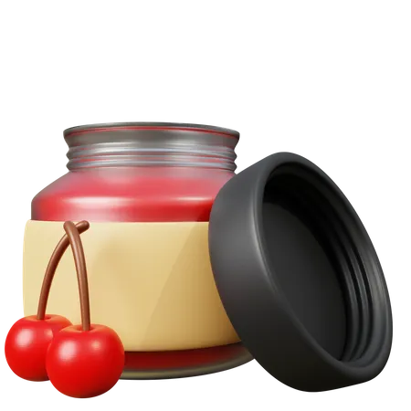 Cherry Jam  3D Icon