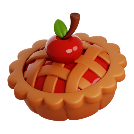 CHERRY PIE  3D Icon