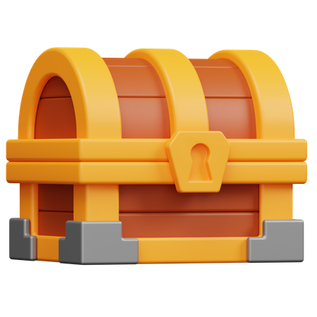 Chest  3D Icon