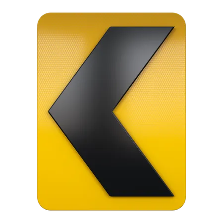 Chevron Sign  3D Icon