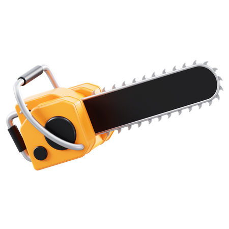 Chiansaw  3D Icon