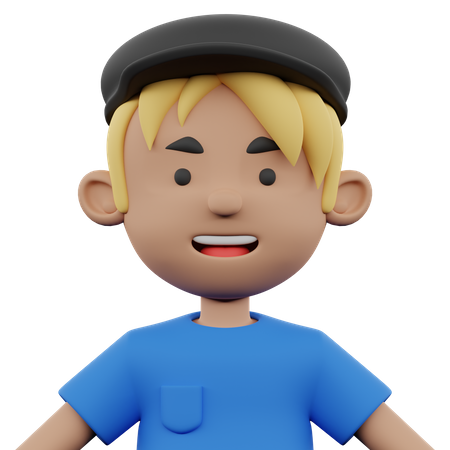 Chico  3D Icon