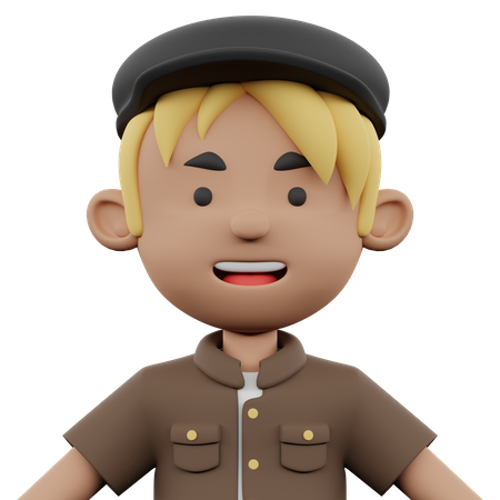 Chico  3D Icon