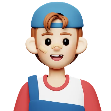 Chico  3D Icon