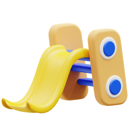 Children Slide  3D Icon