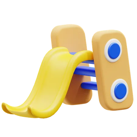 Children Slide  3D Icon