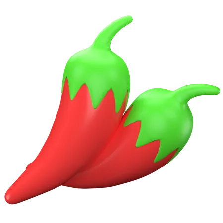 Chili  3D Icon