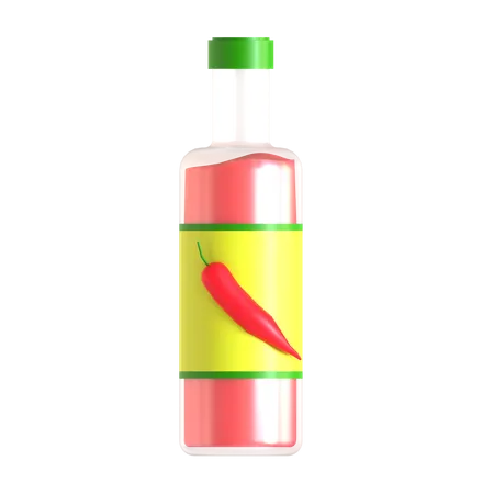 Chili Sauce  3D Icon