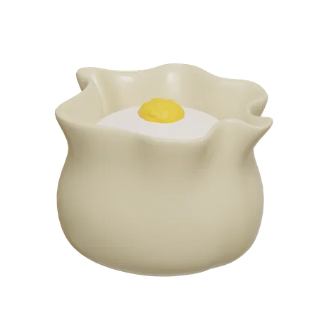 Chinese Dumpling  3D Icon