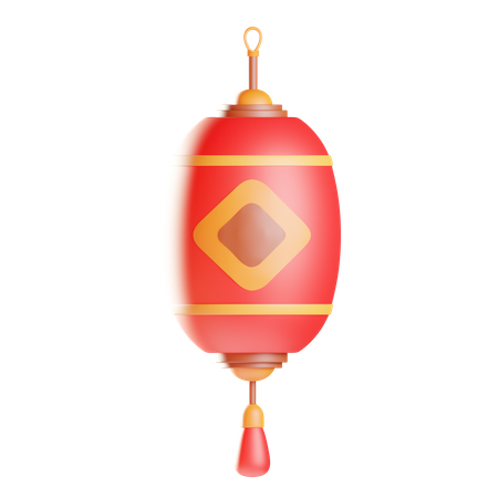 Chinese Lantern 2  3D Icon