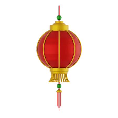 Chinese Lantern  3D Icon