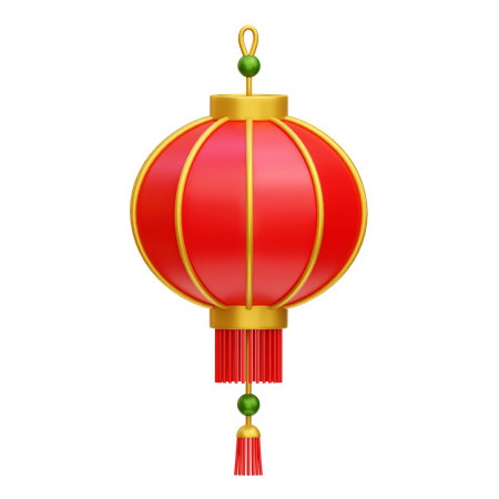 Chinese Lantern  3D Icon