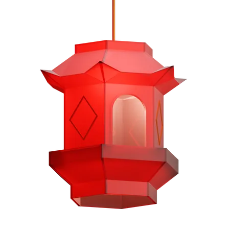 Chinese Lantern  3D Illustration