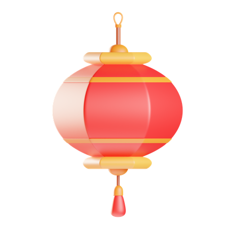 Chinese Lantern  3D Icon