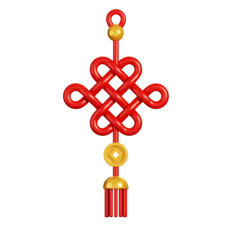 Chinese Ornament  3D Icon