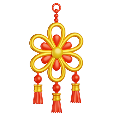 Chinese Ornament  3D Icon