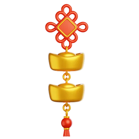 Chinese Ornament  3D Icon