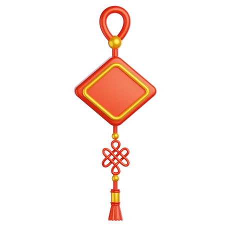 Chinese Ornament  3D Icon