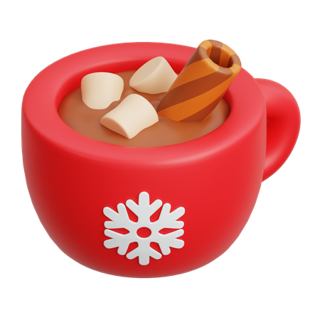 Chocolat chaud  3D Icon