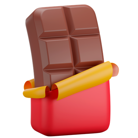 Chocolate  3D Icon