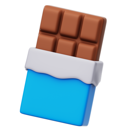 Chocolate Bar  3D Icon