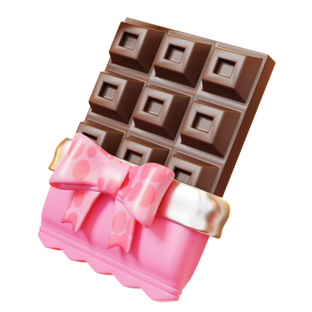 Chocolate Bar  3D Icon