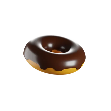 Chocolate Donuts  3D Icon