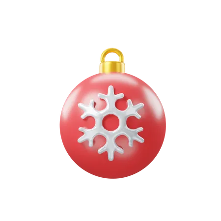 Christmas Ball  3D Icon